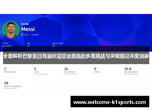 全面解析巴黎圣日耳曼欧冠征途面临的多重挑战与突破路径深度洞察 全面解析巴黎圣日耳曼欧冠征途面临的多重挑战与突破路径深度洞察